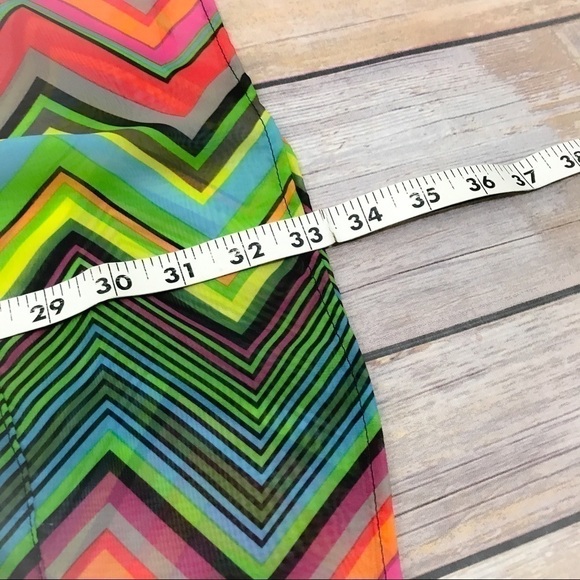 Ella Moss Isla Tunic Cover Up Semi Sheer Small - Picture 6 of 8